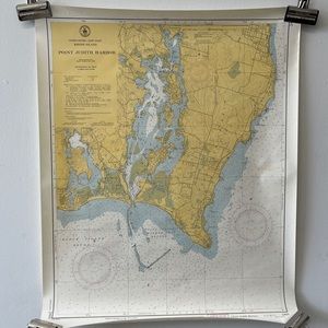 6+ Vintage coastal maps--all different!